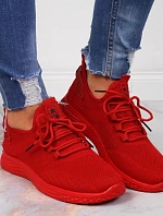 Dámská sportovní obuv EVE268B / 21TX02 Červená - NEWS