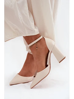 Lodičky na sloupku model 227166 Step in style