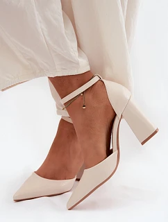 Lodičky na sloupku model 227166 Step in style