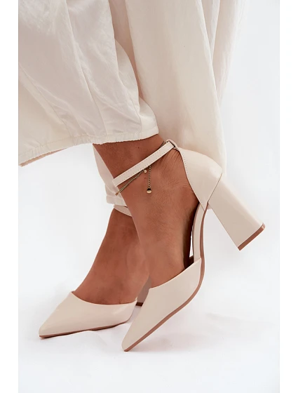 Lodičky na sloupku model 227166 Step in style