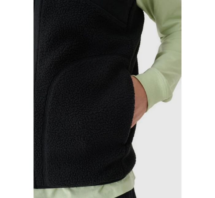 Pánské tričko bez rukávů se stojáčkem 4F 4FRAW24TVESM172-20S Pánské tričko bez rukávů se stojáčkem 4F 4FRAW24TVESM172-20S