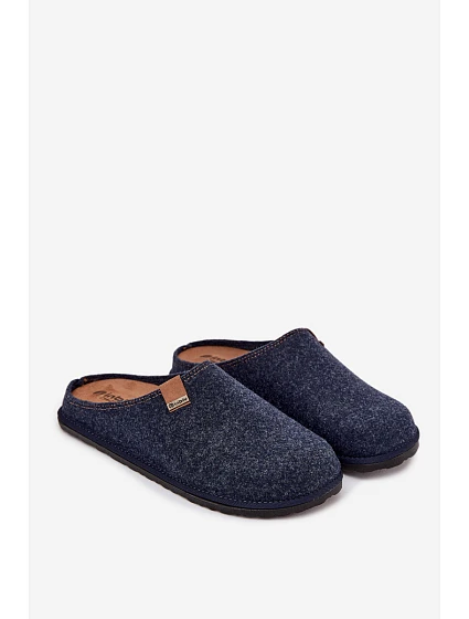 Pánské pantofle  tmavě modré model 21725213 - Inblu