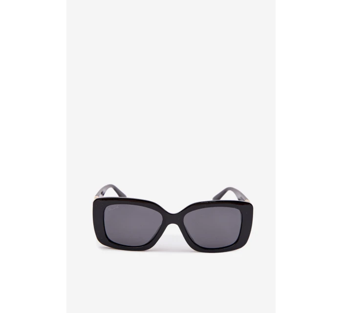 Dámské sluneční brýle s perlami Černé