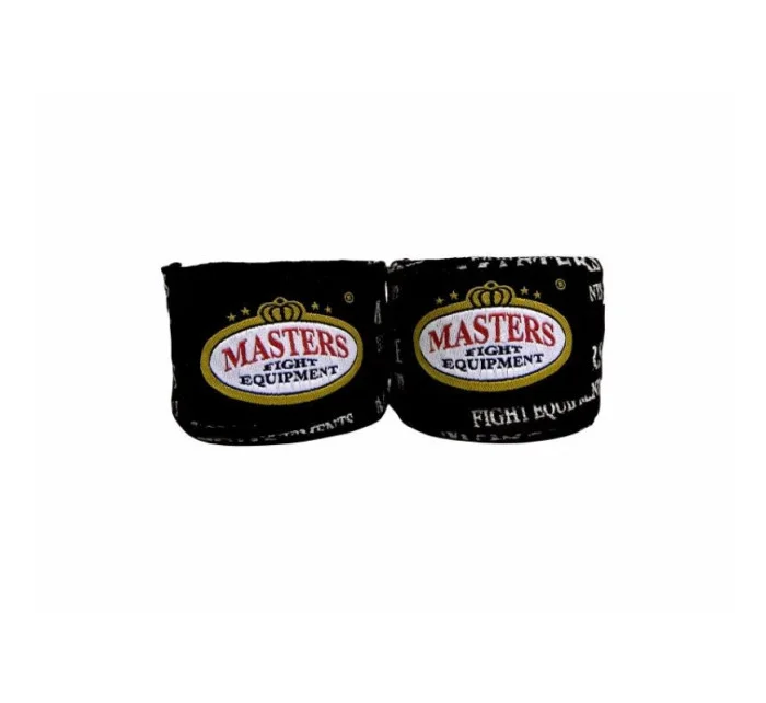 SPORT Boxerské pásy / bandáže BB1-3N1 130131-02N1 Černá vzor - Masters