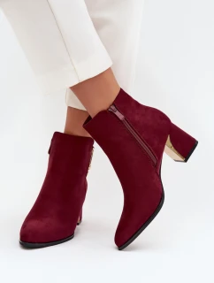 Boty na podpatku  model 217726 Step in style