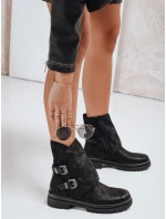 Dámské černé kozačky model 21993101 - Dstreet