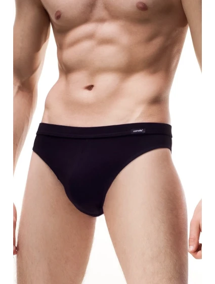 Pánské slipy model 16201414 Authentic black - Cornette Pánské slipy model 16201414 Authentic black - Cornette