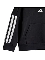 Dětské tepláky Essentials Joggers 3 Stripes Fleece Hoodie black model 21812218 - ADIDAS