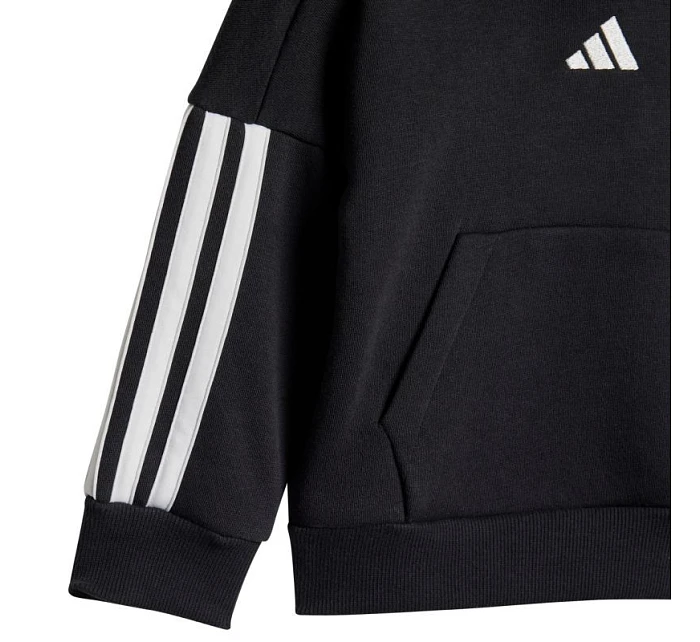 Dětské tepláky Essentials Joggers 3 Stripes Fleece Hoodie black model 21812218 - ADIDAS