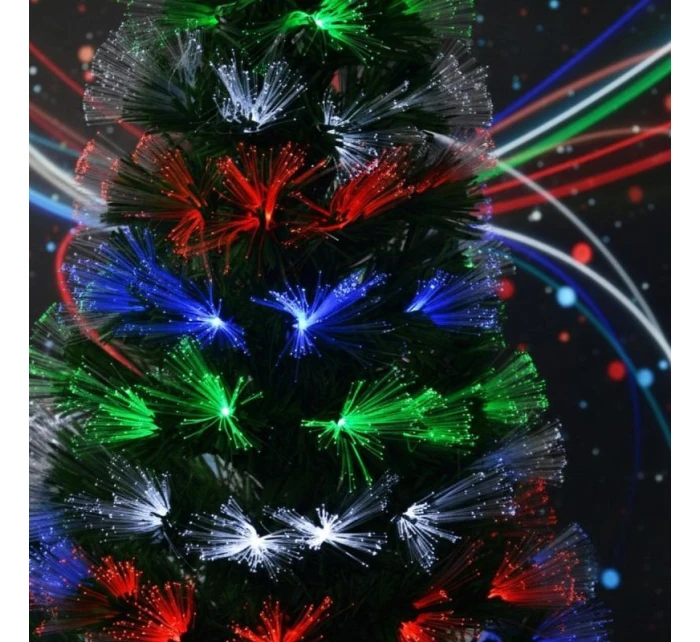 DEKORATIVNÍ VÁNOČNÍ STROMEK VÍCEBAREVNÝ 90CM