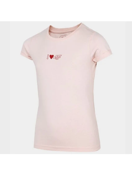 Dívčí tričko Jr HJZ22-JTSD005 56S - 4F Dívčí tričko Jr HJZ22-JTSD005 56S - 4F