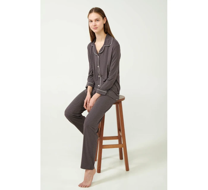 pyžamo s knoflíky model 20515439 - Vamp pyžamo s knoflíky model 20515439 - Vamp