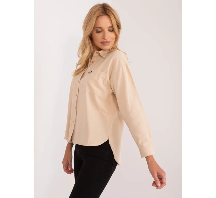 BA KS 0317 košile.76 béžová