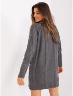 Šaty BA SK 8012 1.66P tmavě šedá