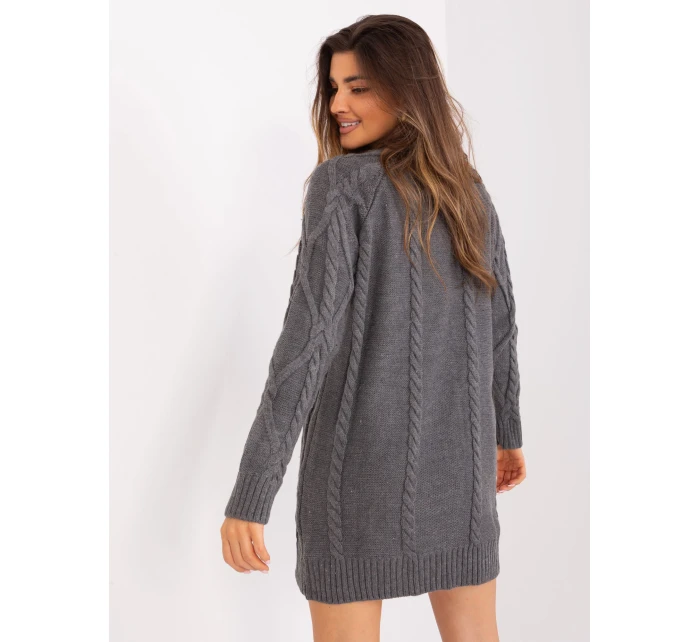 Šaty BA SK 8012 1.66P tmavě šedá