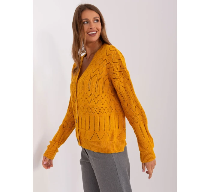 Sweter BA SW beżowy model 21116682 - FPrice Sweter BA SW beżowy model 21116682 - FPrice