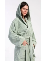 Dámský župan dlouhý s kapucí model 21240447 - Vienetta