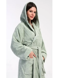 Dámský župan dlouhý s kapucí model 21240447 - Vienetta