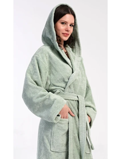 Dámský župan dlouhý s kapucí model 21240447 - Vienetta