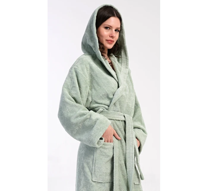 Dámský župan dlouhý s kapucí model 21240447 - Vienetta