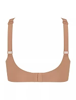 Dámská podprsenka ZERO Feel 2.0 Soft bra - BROWN - sv. hnědá 00CM - SLOGGI