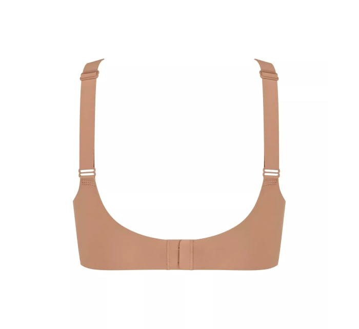 Dámská podprsenka ZERO Feel 2.0 Soft bra - BROWN - sv. hnědá 00CM - SLOGGI