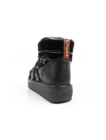 D.Franklin snow boots dámské zimní módní zateplené boty černé dámské