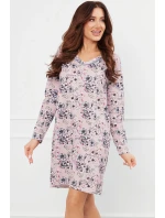 Italian Fashion Toliana long barva:print/pink Italian Fashion Toliana long barva:print/pink