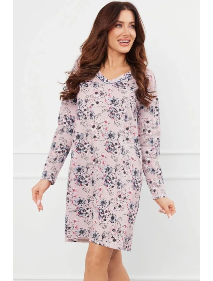 Italian Fashion Toliana long barva:print/pink Italian Fashion Toliana long barva:print/pink