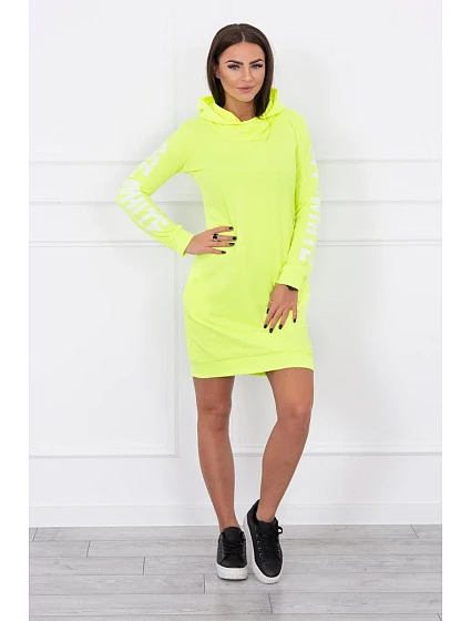 Šaty Off White yellow neon Šaty Off White yellow neon