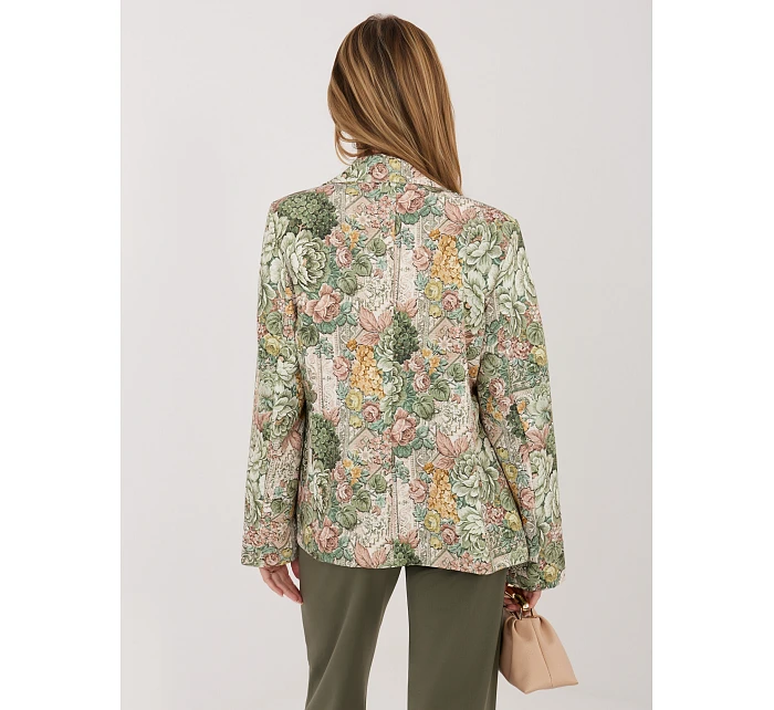 Marynarka IT MA model 22089584 zielony - FPrice Marynarka IT MA model 22089584 zielony - FPrice