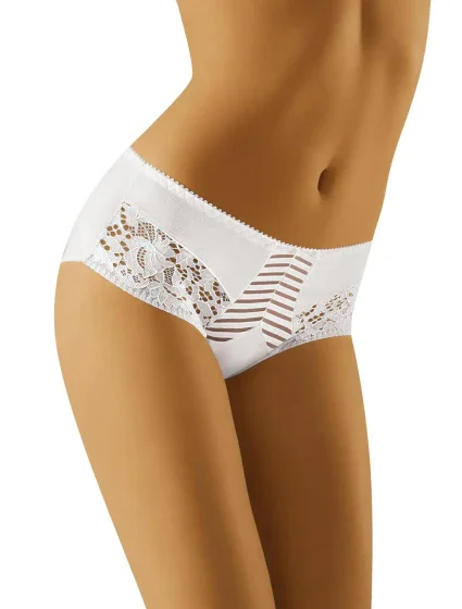 Bílé kalhotky Eco-So - Wol-Bar