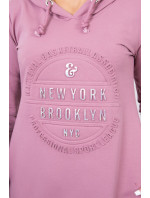 Šaty Brooklyn tmavě růžové