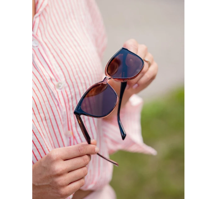 Dámské sluneční brýle Vuch Trisha Vertical Brown