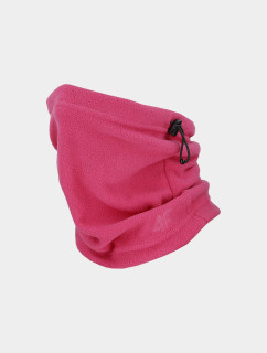 Unisex fleece šátek 4FAW23ABDAU043-55S růžový - 4F