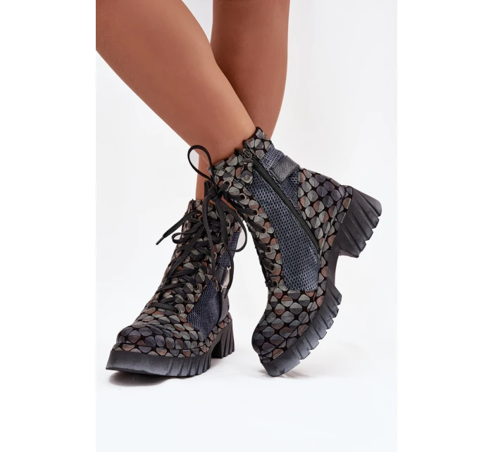 Šněrovací vyšší model 219247 Step in style