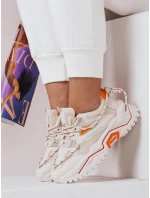 Dámské béžové tenisky ORIS FashionStreet ZY0098
