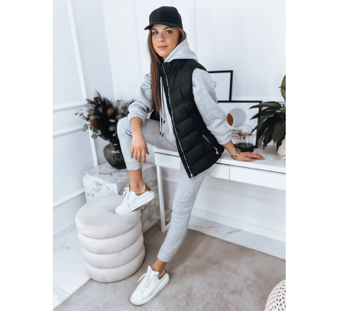 Dámská prošívaná vesta černá Dstreet model 21967400 - FashionStreet