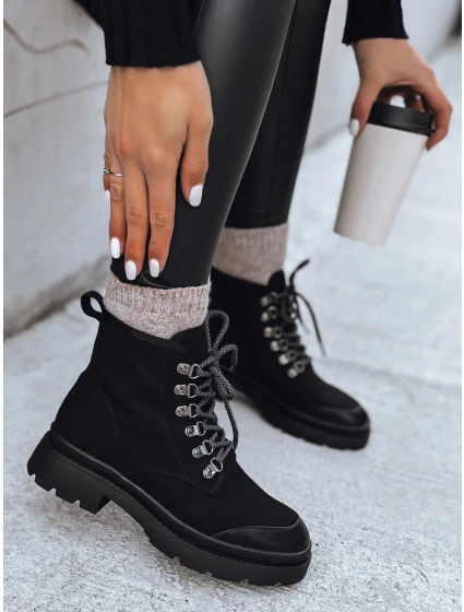 dámské kozačky černé model 21972048 - Dstreet dámské kozačky černé model 21972048 - Dstreet