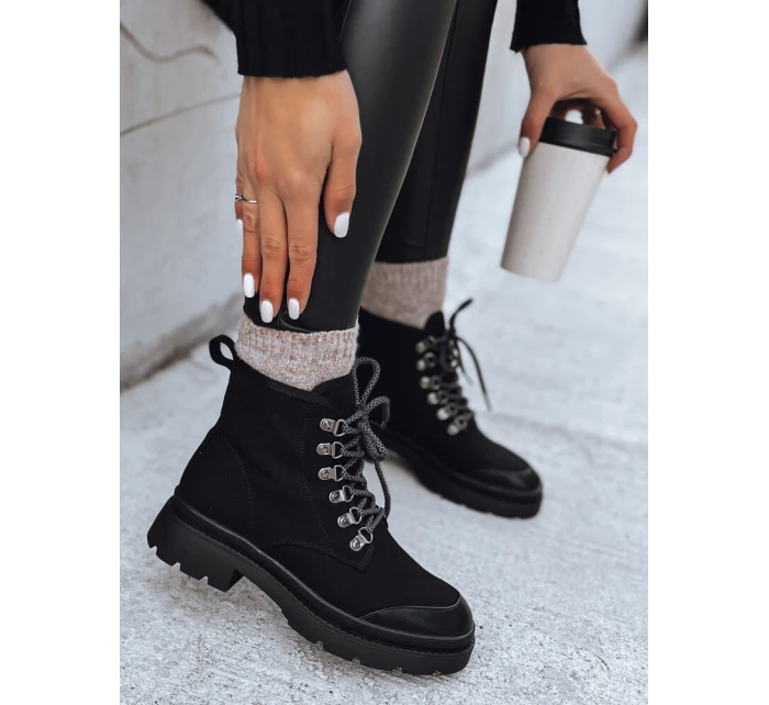 dámské kozačky černé model 21972048 - Dstreet dámské kozačky černé model 21972048 - Dstreet