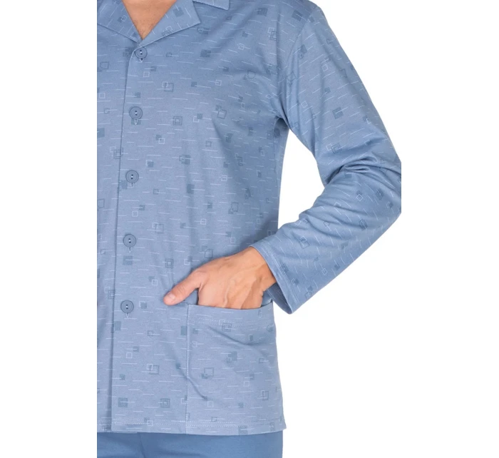Pánské pyžamo model 21050350 light blue plus - Regina