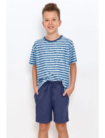 Chlapecké pyžamo pro  modré s pruhy model 18409807 - Taro