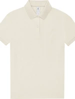 B&C My Polo 210 /women Dámské piqué polo z těžké bavlny 01.W463 off white