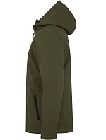 Padded Hooded Softshell Men Pánská zateplená softshellová bunda s kapucí model 22454916 fog green - Clique Padded Hooded Softshell Men Pánská zateplená softshellová bunda s kapucí model 22454916 fog green - Clique