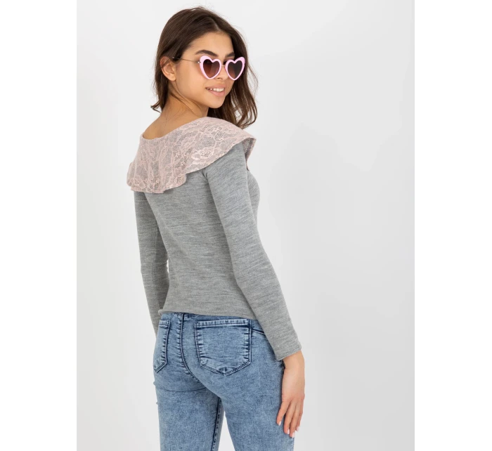 Jumper LK SW 506559 2.13 světle růžová