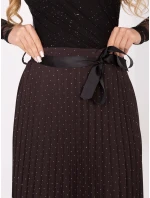 Spódnica MI SD model 21480454 ciemny brązowy - FPrice