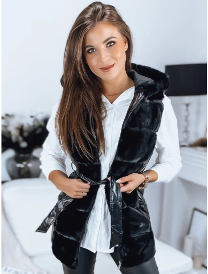 Dámská vesta černá Dstreet model 21966411 - FashionStreet Dámská vesta černá Dstreet model 21966411 - FashionStreet