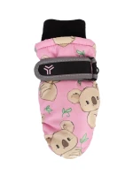 YOCLUB REN-0336G Dívčí lyžařské rukavice