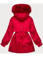 KURTKA ZIMOWA DAMSKA Z CZERWONA model 21242884 - S'WEST