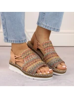 Pohodlné vícebarevné sandály W model 22033633 - Rieker